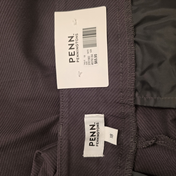 Penningtons Straight Leg Pants Sz18 NWT - Picture 5 of 9